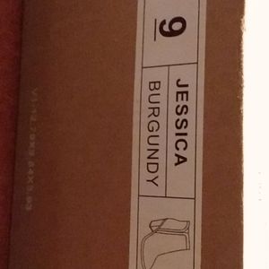 Ankle Wide Heel Bootie